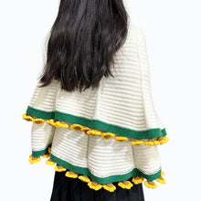 Load image into Gallery viewer, New rose blanket -  flower blanket - crochet rose bouquet blanket - JubeoWax