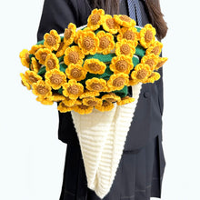 Load image into Gallery viewer, New rose blanket -  flower blanket - crochet rose bouquet blanket - JubeoWax
