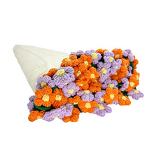 Load image into Gallery viewer, New rose blanket -  flower blanket - crochet rose bouquet blanket - JubeoWax
